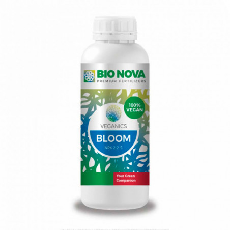 abono vegano veganics bloom para floracion