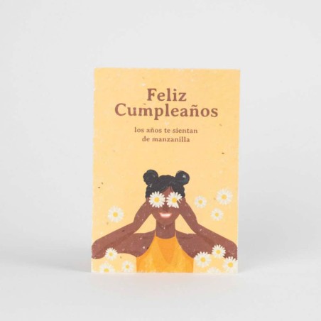 Postal Plantable - Feliz cumpleaños