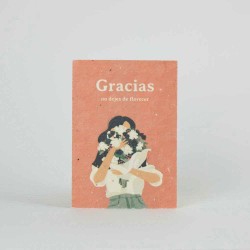 Postal Plantable - Gracias