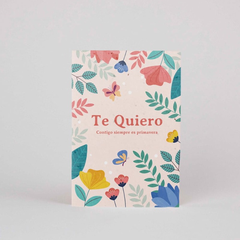 Postal Plantable - Te quiero