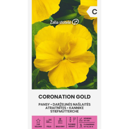 Pensamiento Coronation Gold - Semillas