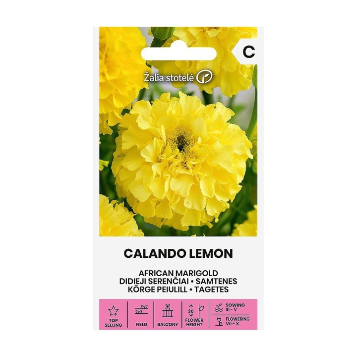 Tagete, Calando lemon - Semillas